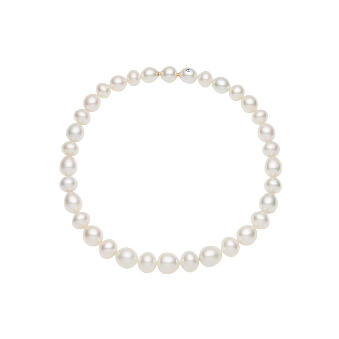 18K Yellow Gold South Sea Pearl Necklace
