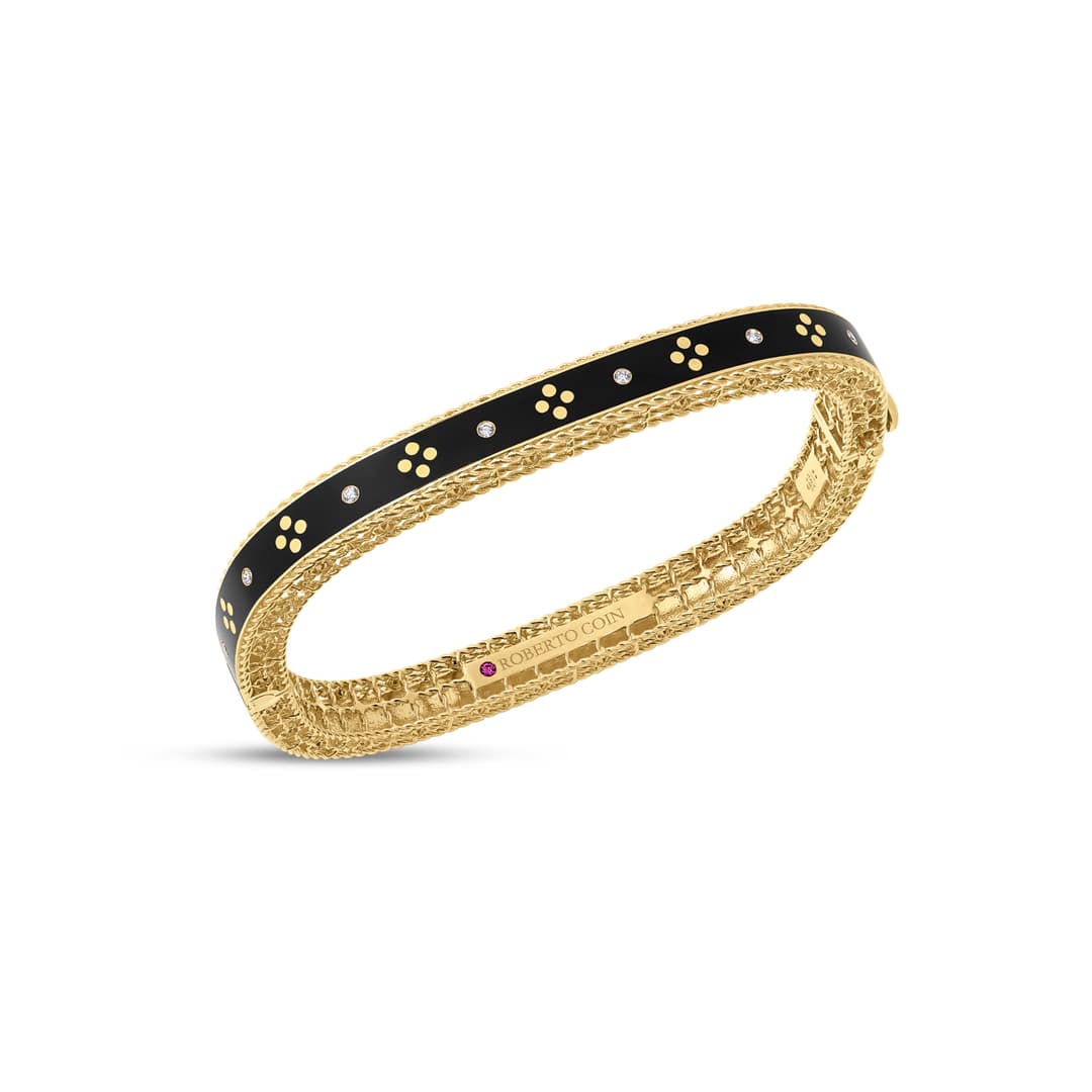 18K Yellow Gold Venetian Princess Bangle