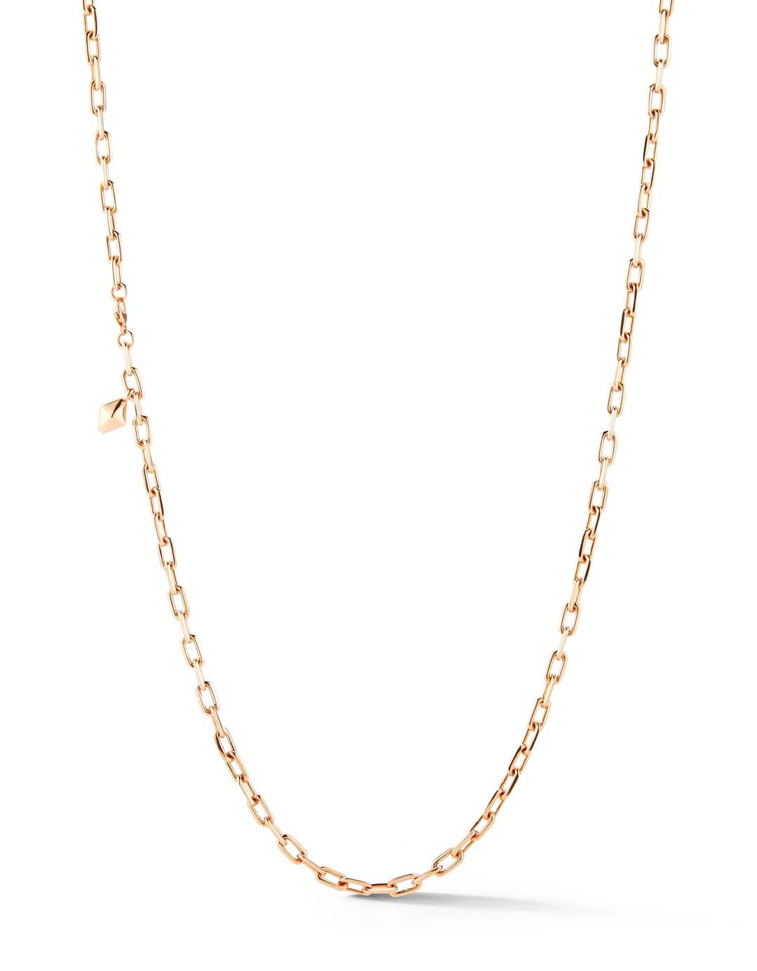 18K Rose Gold Link Necklace