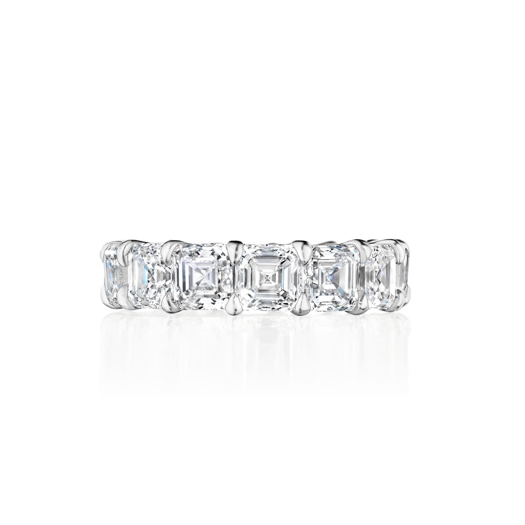 Platinum Diamond Eternity Band