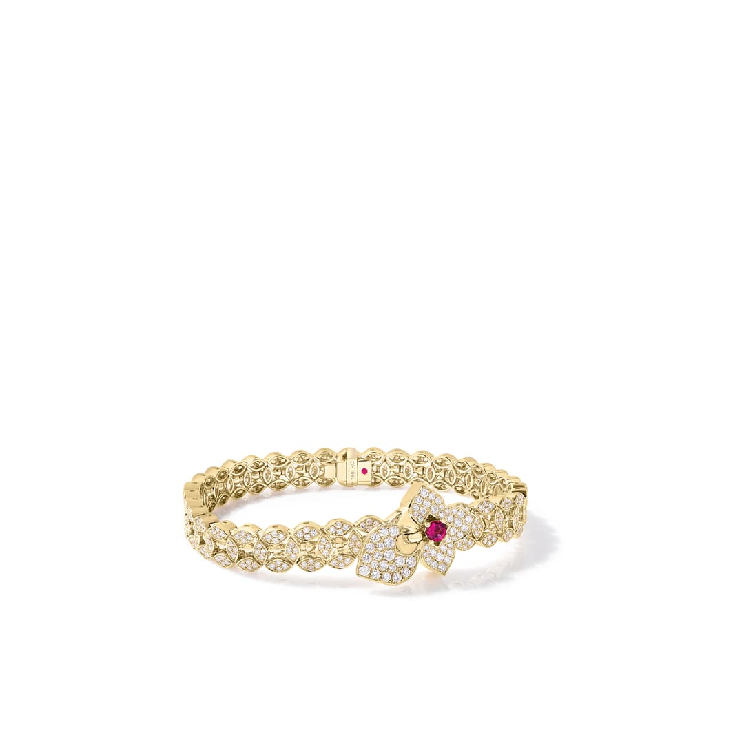 18K Yellow Gold Venetian Princess Bracelet