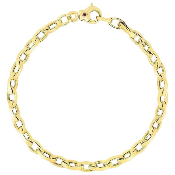 Roberto Coin 18k Yellow Gold Oro Collar Necklace