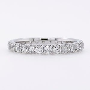 Yamron Collection 18k White Gold Diamond Eternity Ring
