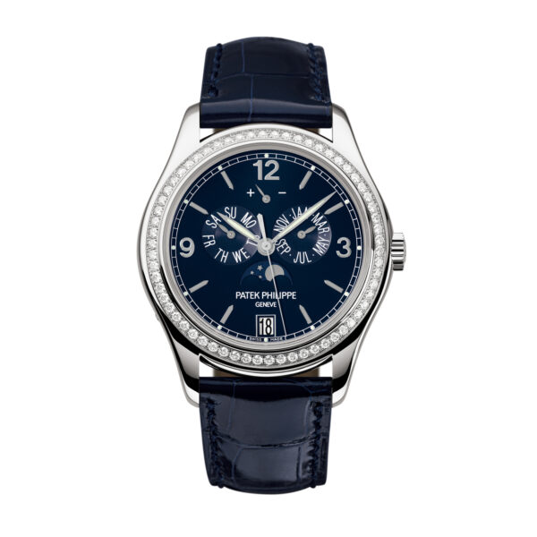 Patek Philippe Complications Annual Calendar Moon Phases 5147G-001